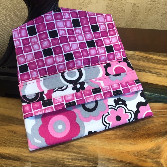 Cash Envelope/Receipt holder Fabric Handmade Wallet - Picture 2 of 4